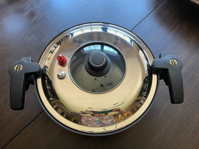 Ultrex 18/10 Stainless Steel 6 Quart Low Pressure Cooker EUC