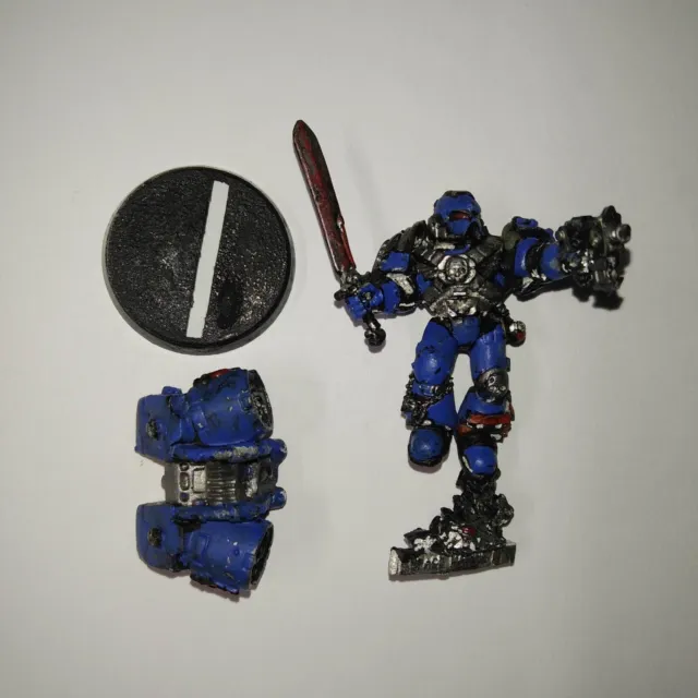 WARHAMMER 40K citadel METAL [32] SPACE MARINE veteran VANGUARD