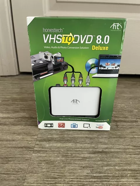 Honestech VIDBOX VHS to DVD 8.0 VHS to DVD converter