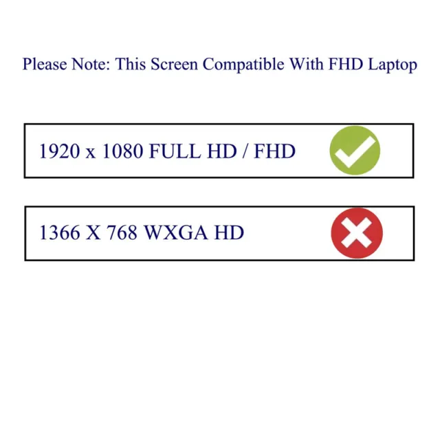 Neu kompatibel AUO B140HAN02.4 14,0" IPS LED LCD Laptop Bildschirm FHD Display Panel 3