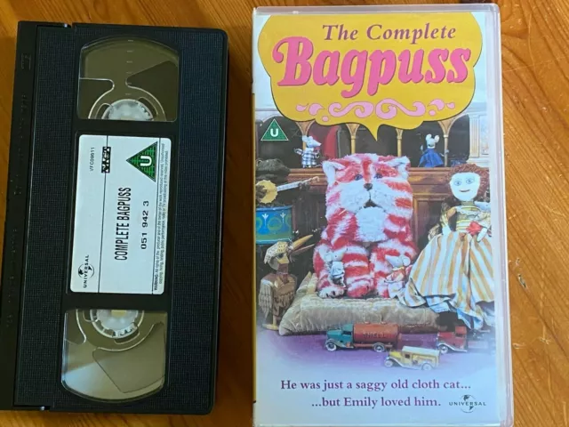 THE COMPLETE BAGPUSS VHS VIDEO 13 Episodes, Over 3 Hours VHS PAL Video  £7.00 - PicClick UK