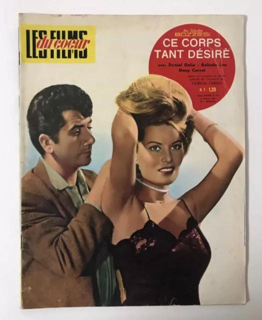 ►LES FILMS DU COEUR  n°45 - 1961 - DANIEL GELIN - BELINDA LEE - DANY CARREL