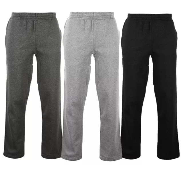 WOMENS JOGGERS TRACKSUIT Bottoms Open Hem Fleece Ladies Trousers Jogging  Pants £9.95 - PicClick UK