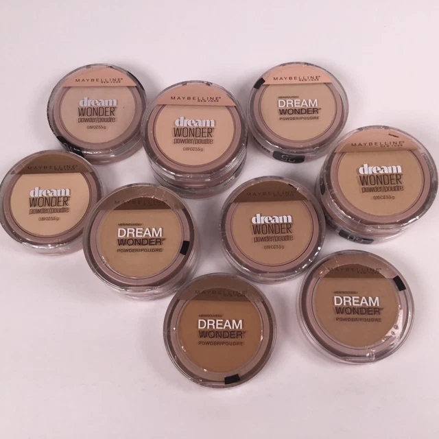 MAYBELLINE NEW YORK Dream Wonder Powder Makeup 5.5g Silky - Pick a Shade - W34