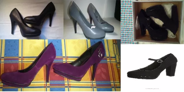 Lote zapatos nuevos nº37 (Inside Shoes, Even&Odd)