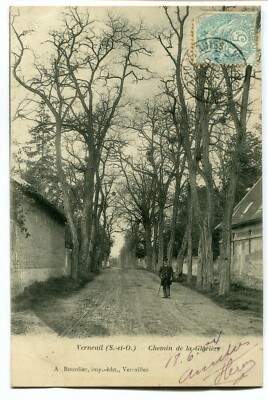 CPA/DEP 78/VERNEUIL CHEMIN DU MOULIN A VENT 