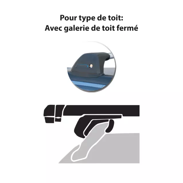 Barres de toit acier pour Dacia Lodgy G3 Clop TOP 3