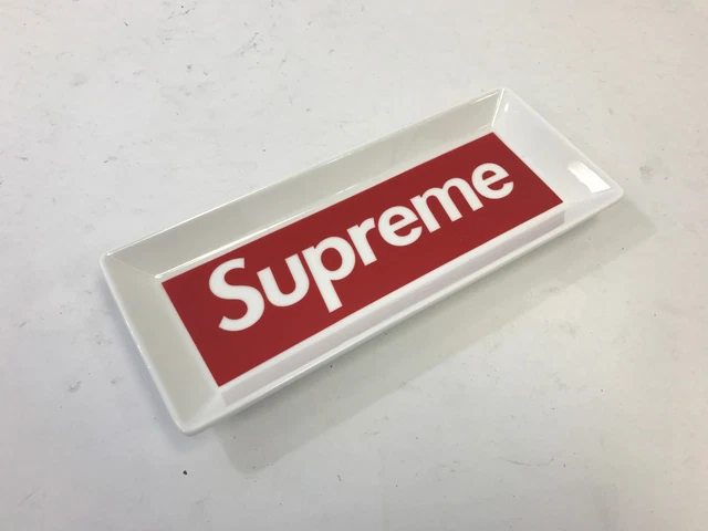 2014AW Supreme Ceramic Tray ボックスロゴ 陶器トレイ Supreme Box