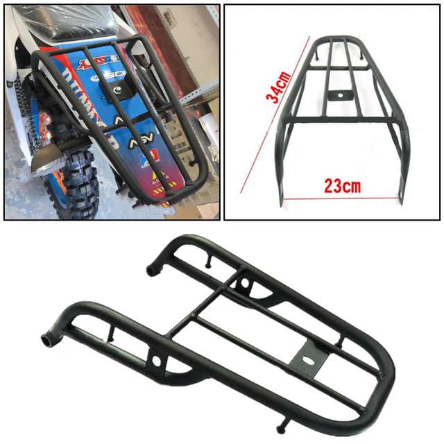 MOTORCYCLE REAR LUGGAGE Rack Cargo Frame Support Carrier Shelf Tail