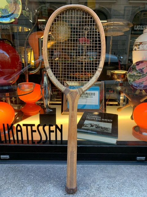 Raquette De Tennis Antique En Bois RAM SPECIAL - Années 1920 - Vintage - Occasion