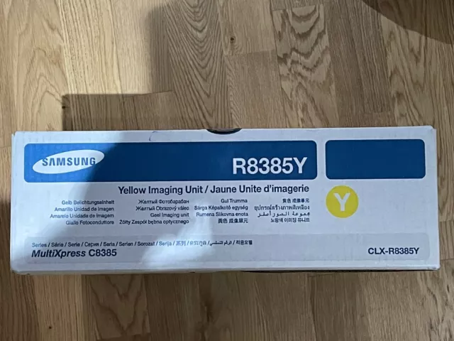 Genuine Samsung CLX-R8385Y Yellow Imaging Unit R8385Y - Boxed