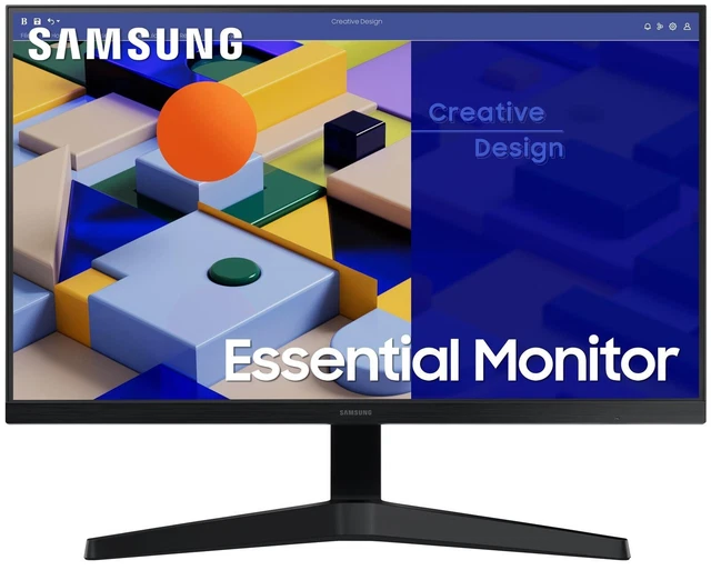 SAMSUNG S24C310EAU 24 Zoll FHD Monitor HDMI/VGA 75Hz 5ms (GTG) 16:9 LED IPS Matt