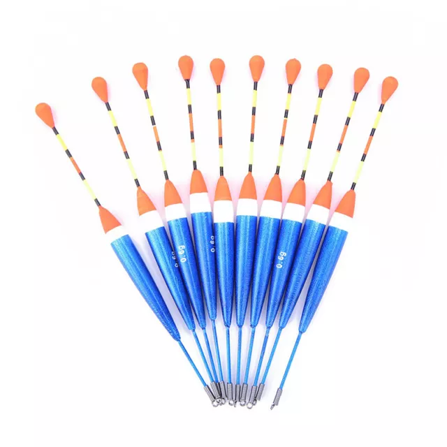 10pcs fishing float setbuoy bobber floats bobbers tackle tools fluctuate luUR ZR
