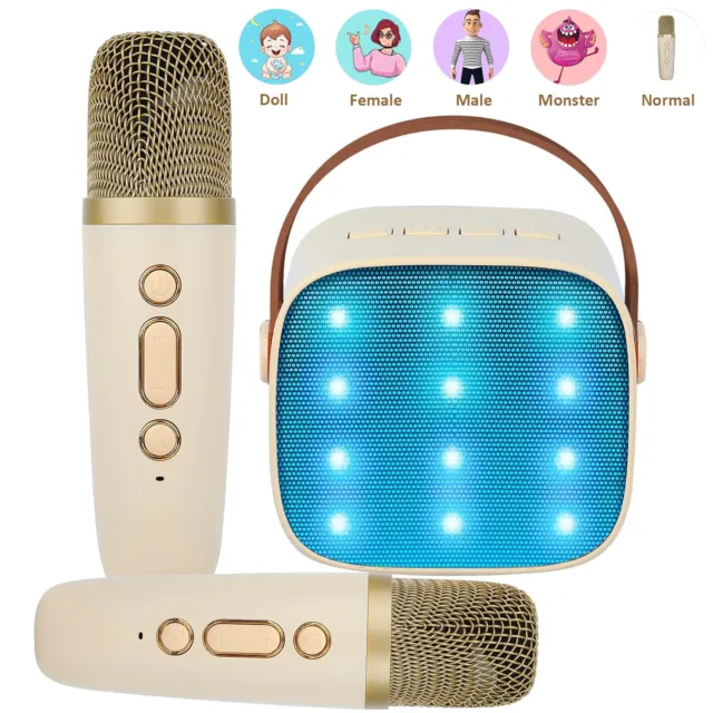 Karaoke Mikrofon Kinder Spielzeug Kabellos Bluetooth Mikrofon Karaokemaschinen