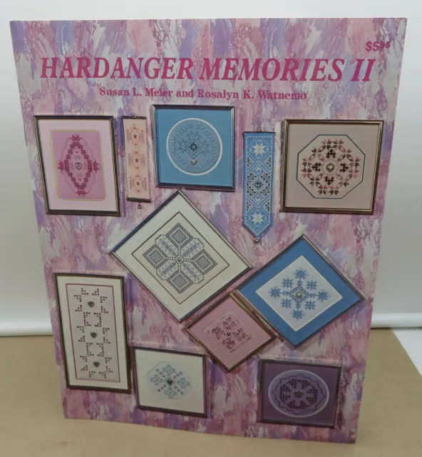 Folleto de patrones Hardanger Memories II 1992
