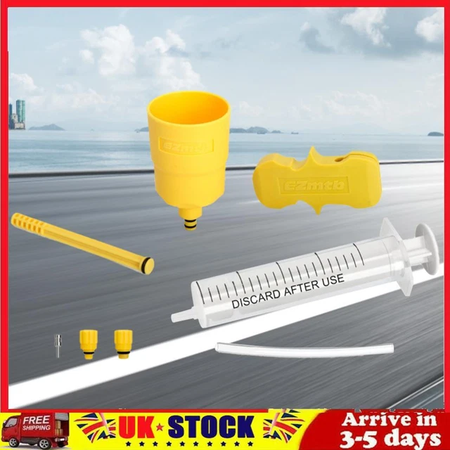 Bicycle Brake Oil Bleed Kit Portable Funnel Oil Stopper Easy To Use for SHIMANO