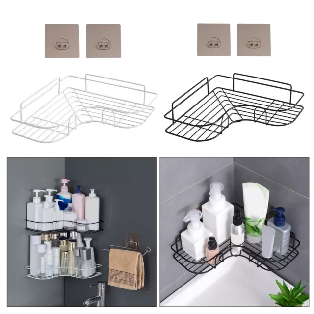 Organisateur de rangement de salle de bain pour panier d'étagère de douche