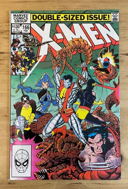 The Uncanny X-Men #166 ~ Marvel Comics 1983 ~ Vf