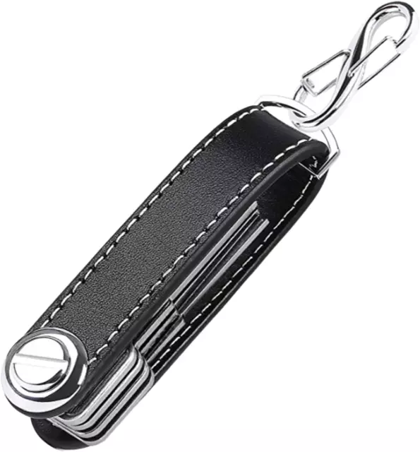 Portachiavi In Pelle Organizzatore Smart Key Organizer Di Chiavi Funzionale