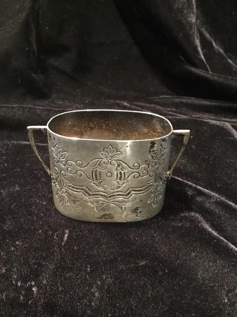 Sanborn Sterling Silver Rare Antique  Mexican Two Handled Decorative Piece~120.G