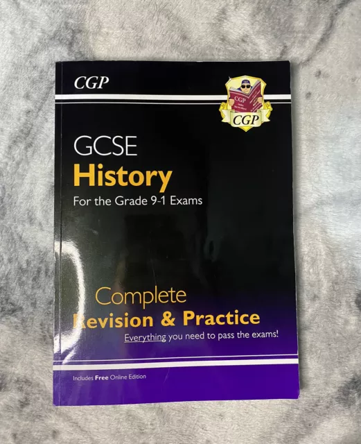 CGP GCSE History For grades 9-1 Complete Revision & Practice with Online Edi