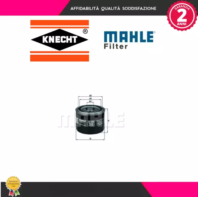 OC230 Filtro olio (MARCA-KNECHT,MAHLE)