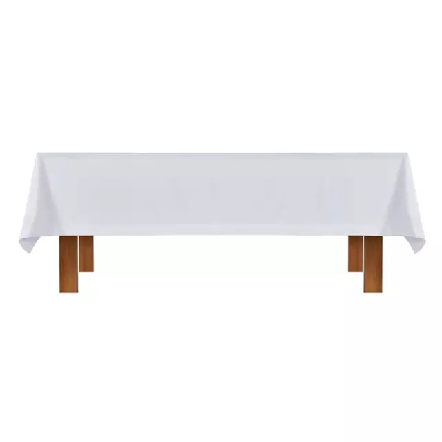 Blanc Couleur Uni Autel Frontal Idéal pour N'Importe Quel Église Sanctuary Size