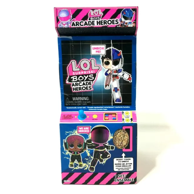 L.O.L Surprise Boys Arcade Heroes Cyber VR Dude 15 Surprises Series 1