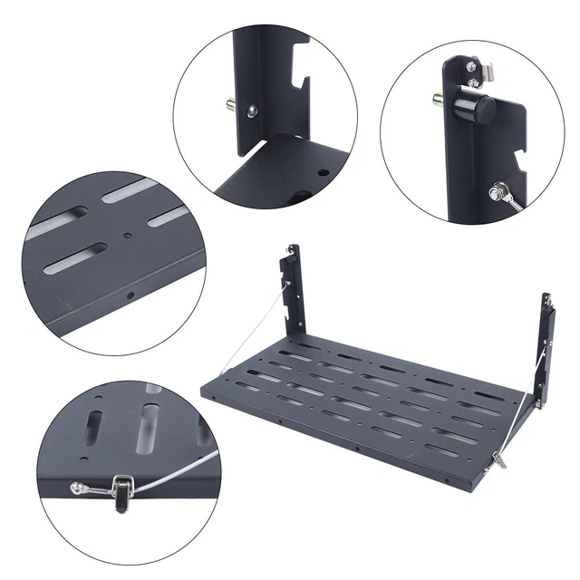 Mesa plegable portón trasero mesa soporte de carga mesa de comedor plegable soporte estante