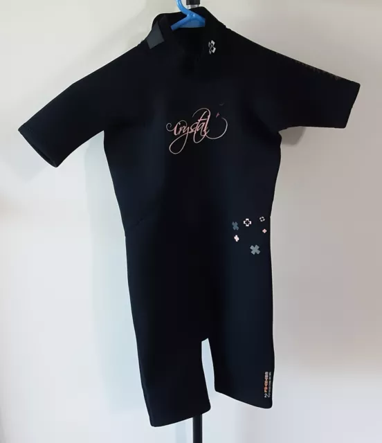 Kids Wetsuit Size 6 CRYSTAL Short Sleeves & Legs. New + Tags. Post Incl AUS