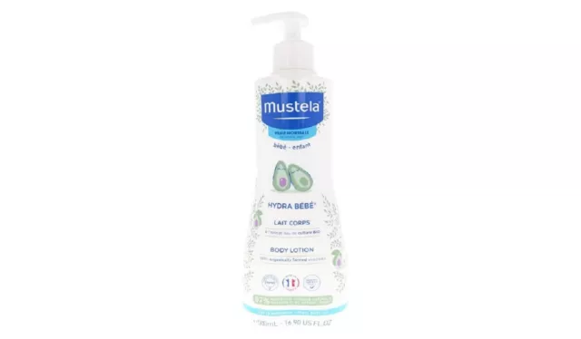 Leche Corporal Mustela Hydra Bebé Dosificador 500ml. Hidrata De Forma Inmediata