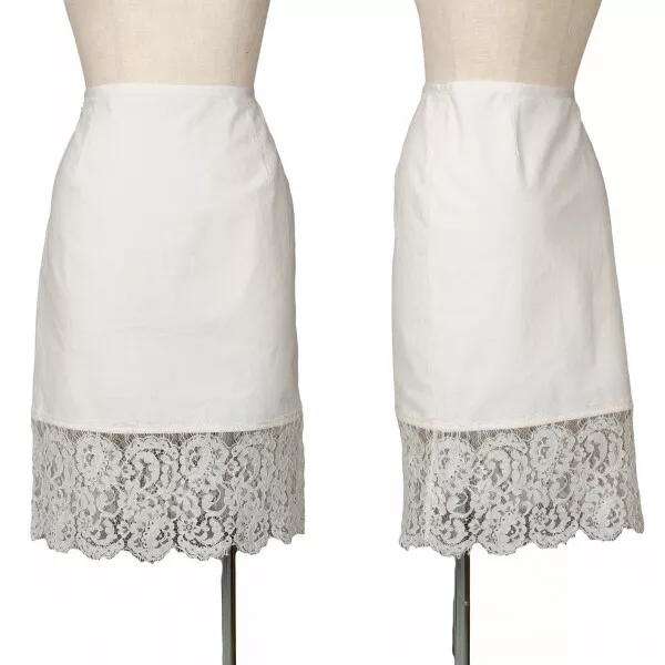 sacai luck Hem Lace Switching Skirt Size 2(K-99453) 2