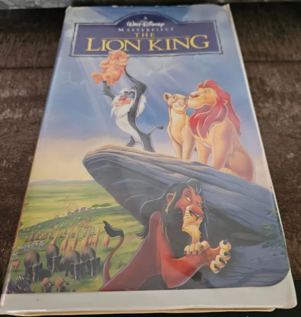 Vintage Walt Disney The Lion King #2977 VHS 1995