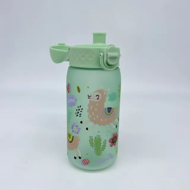 ion8 Auslaufsichere Wasserflasche für Kinder, BPA-frei, Llamas, 350ml (12oz)
