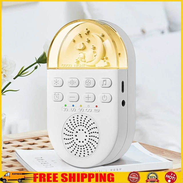 Máquina de sonido para dormir relajación bebé máquina de ruido blanco para viajar al hogar