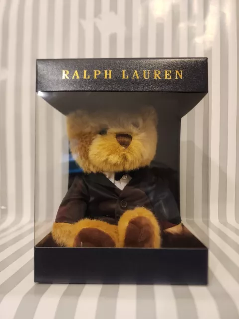 Ralph Lauren Polo Bear Plush Stuffed Animal Tuxedo Teddy 2022-23