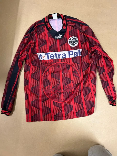 Eintracht Frankfurt 1995-96 Heim Trikot "XL" Puma "TetraPak" SGE home shirt