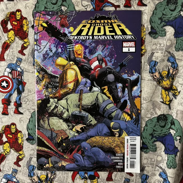 Cosmic Ghost Rider Destroys Marvel History #1 Marvel 2019 Cover A 1st Print MCU