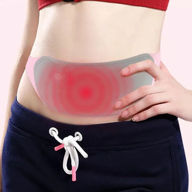Cinturón eléctrico de calefacción USB almohadilla térmica menstrual para período regalo calambres alivio H2K9