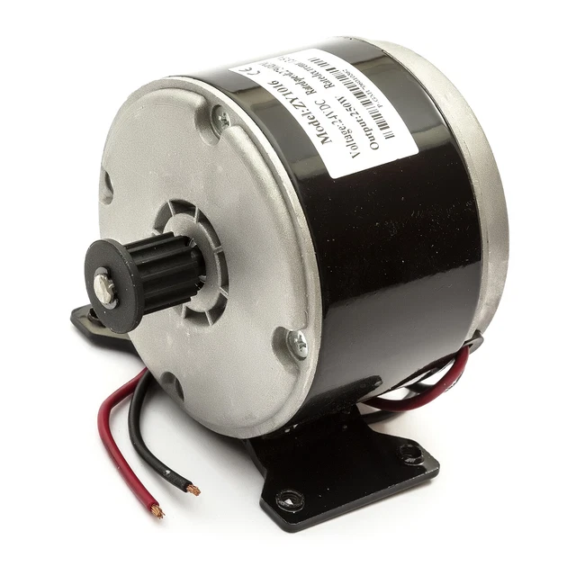 Electric Motor 24v 250w Brushed D24 Volt 250 Watt 13T Belt Drive ZY1016 2750RPM