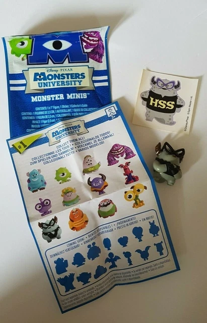 Map Size Mini Roz DISNEY PIXAR MONSTERS Inc - Monsters University, Monster Mini - Roz £2. ...