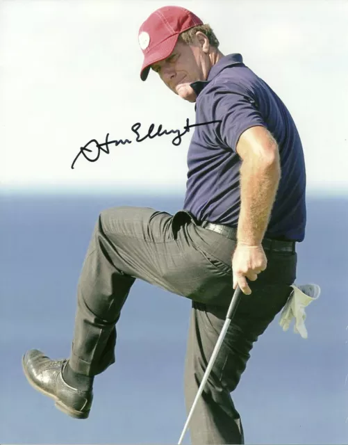 Steve Elkington Hand Signed 8x10 Photo PGA Autograph Golf Signature