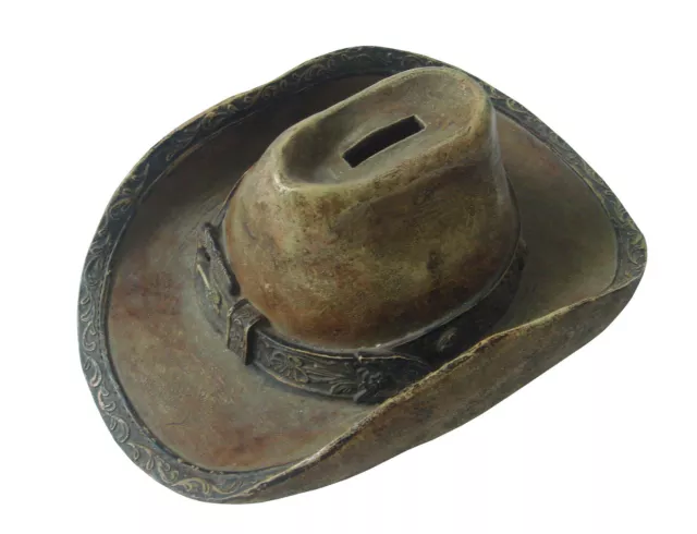 Spardose Cowboyhut Hut Hat Accessoire Sparbüchse Cowboy Western USA Deko