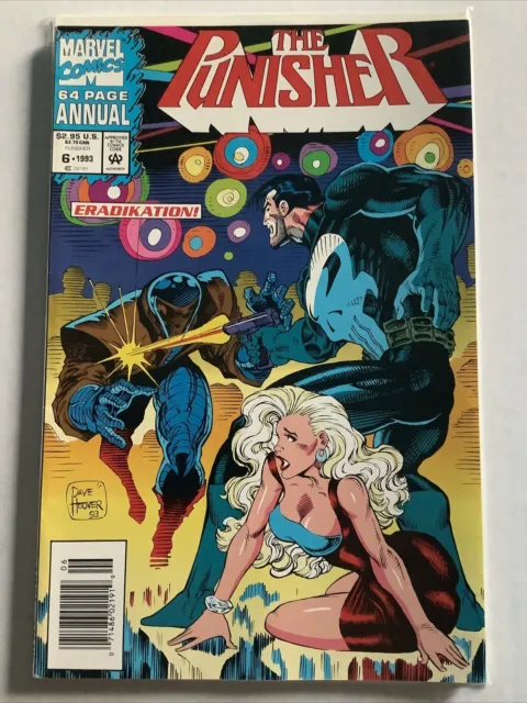 The Punisher Annual #6 Eradikation! 1993 Marvel Comics VF