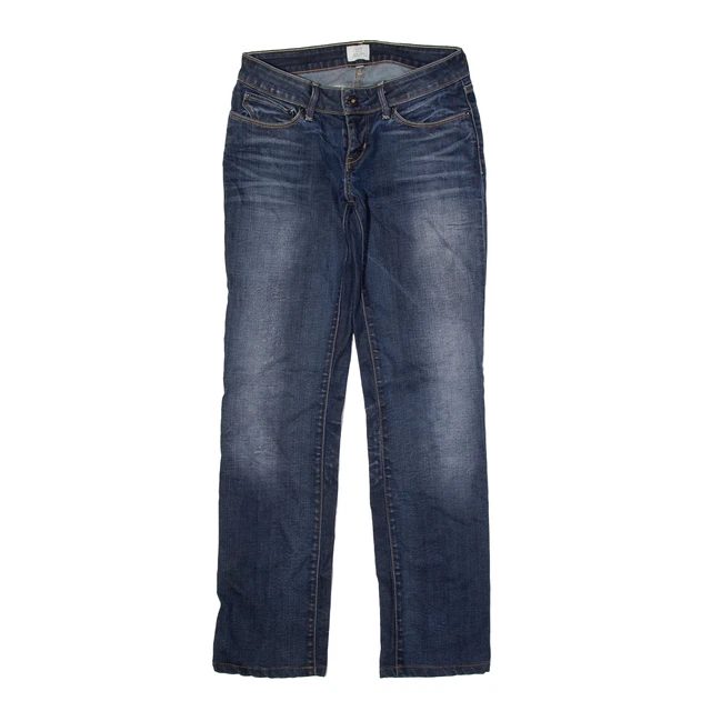 Jeans LEVI'S Bold Curve blu denim normale lavaggio pietra diritta donna W28 L32