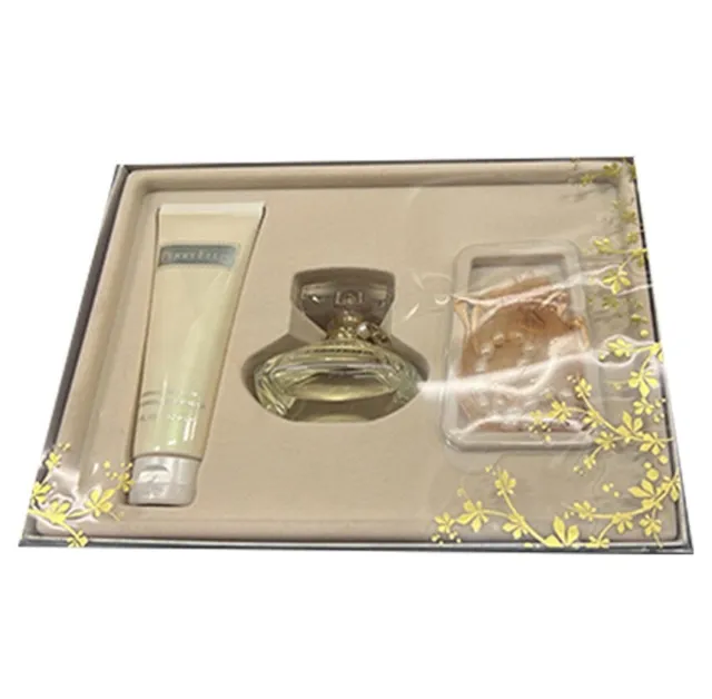 Perry Ellis 3.4 Oz Edp Spray 3 Piece Gift Set For Women