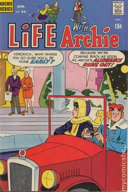 Life with Archie #96 FN 1970 Stock Image