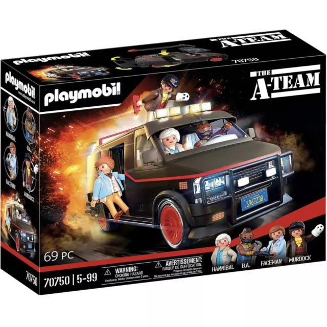 PLAYMOBIL 70750 The A-Team Van - Bus - ATeam Serie - - NEU + OVP