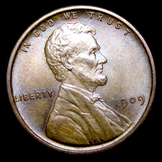 1909 VDB Lincoln Cent Wheat Penny -- Gem BU+ Coin -- #MM568