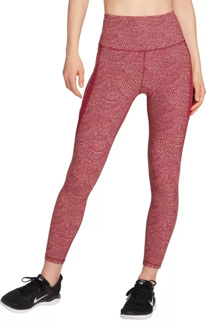 Calia Black Faux Leather Leggings Yoga Pants Activewear Medium Carrie  Underwood - Athletic apparel